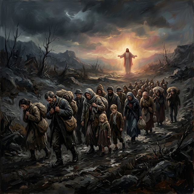 The weary — those crushed by life's burdens